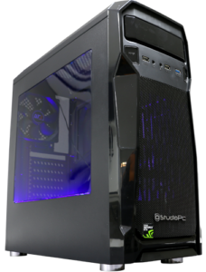 Professional mid-tower PC cases Dubai for silent corporate workstation builds