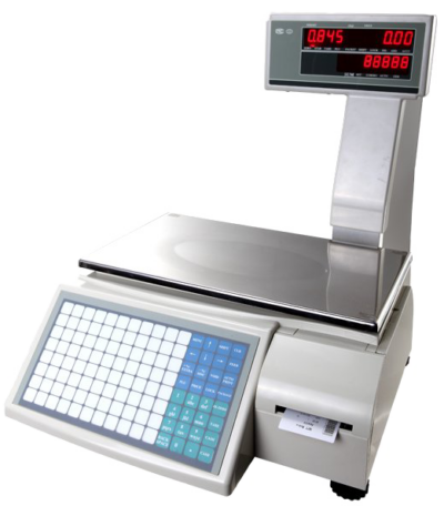 All-in-one price computing scale printers Dubai for supermarket fresh produce counters