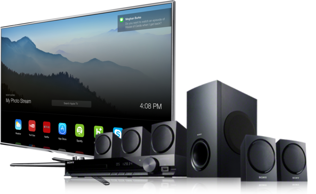 Large commercial display TV and Audio Dubai for corporate meeting room presentations