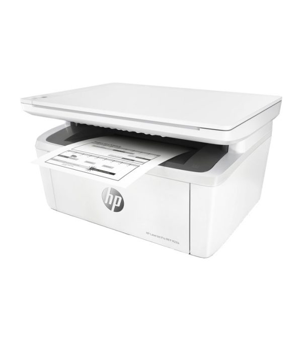 HP M28A MF Laserjet Pro Printer back