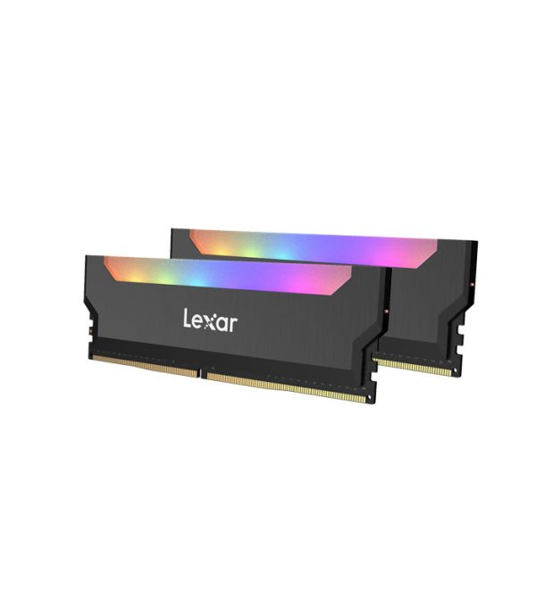 Lexar 16GB (8x2) Kit DDR4-4000 RGB Black Ares UDIMM Desktop Memory