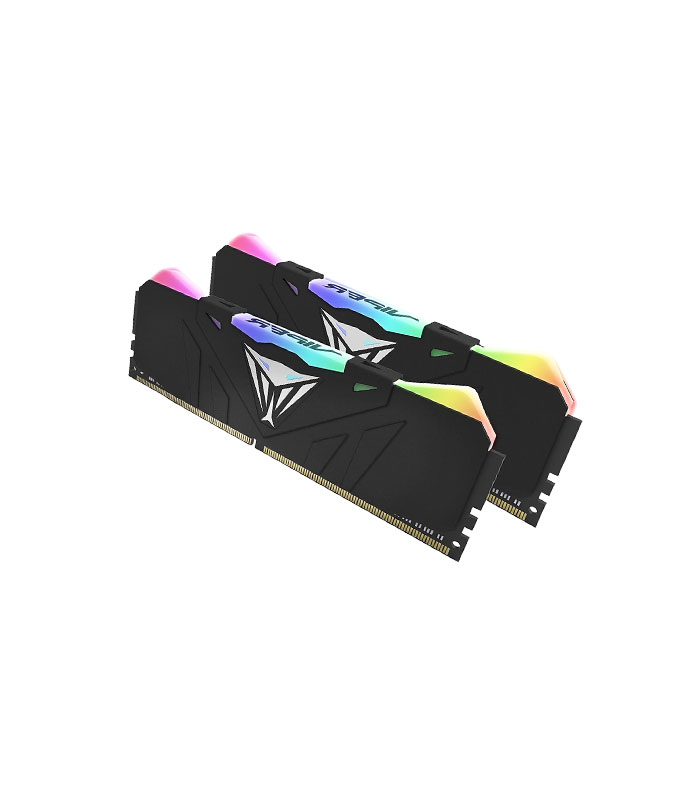 Patriot V4S RGB 32GB Dual Kit (16x2) DDR4 3600MHz CL20 VIPER STEEL RGB BLACK Desktop Memory
