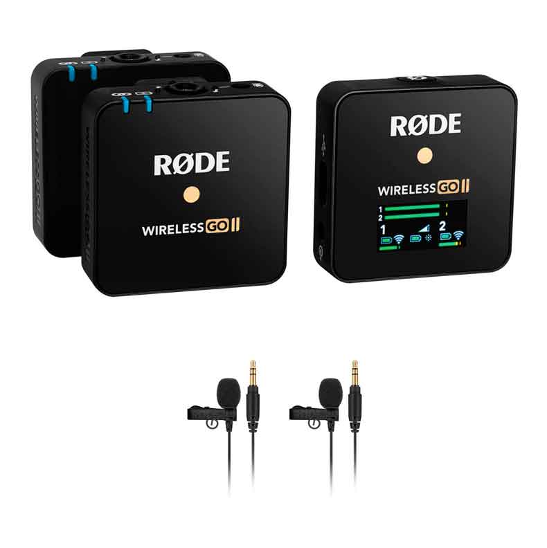 Rode Wireless GO II 2-Person Compact Wireless Microphone