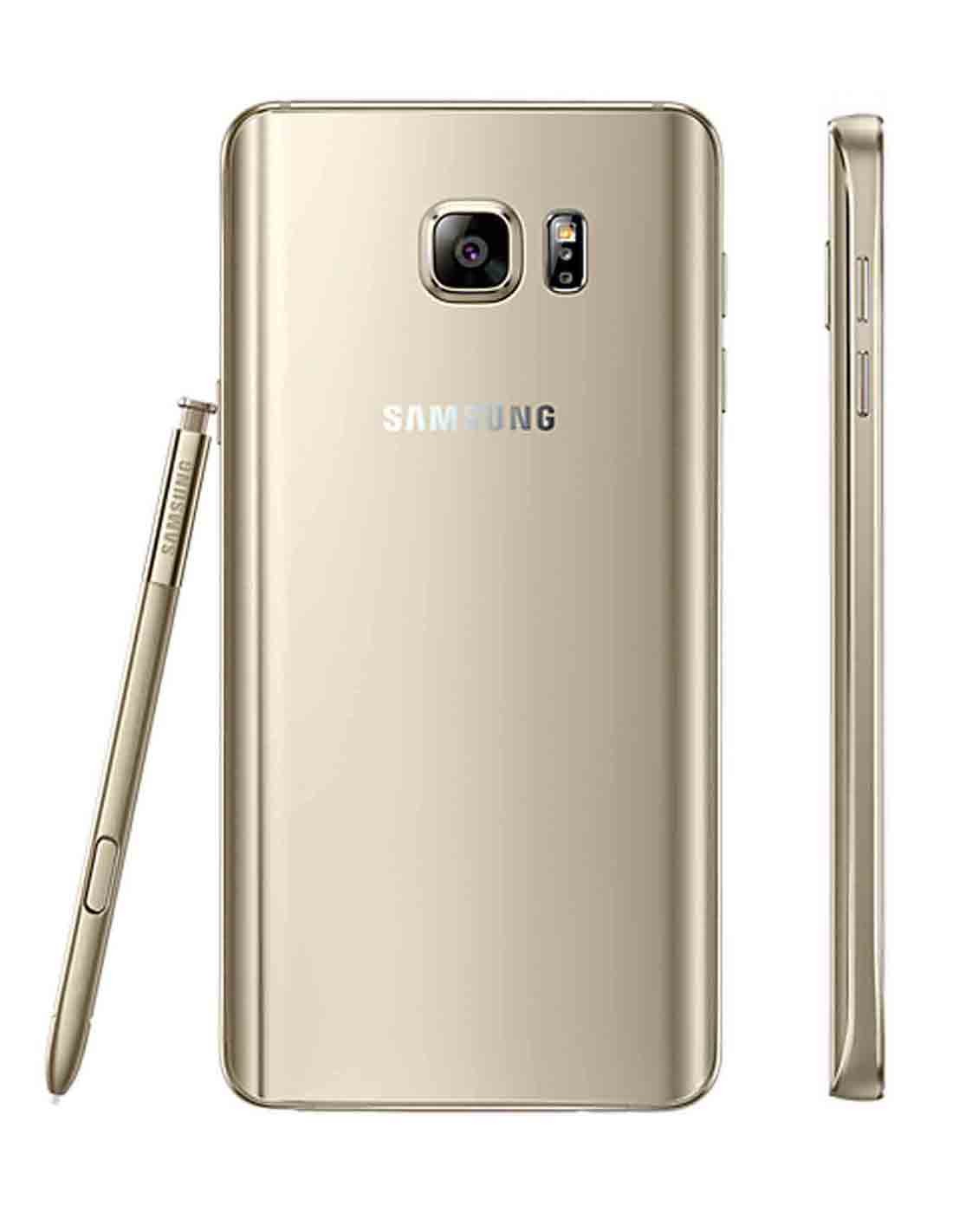 Samsung Galaxy Note 5 Duos N920CD Gold Images and Photos