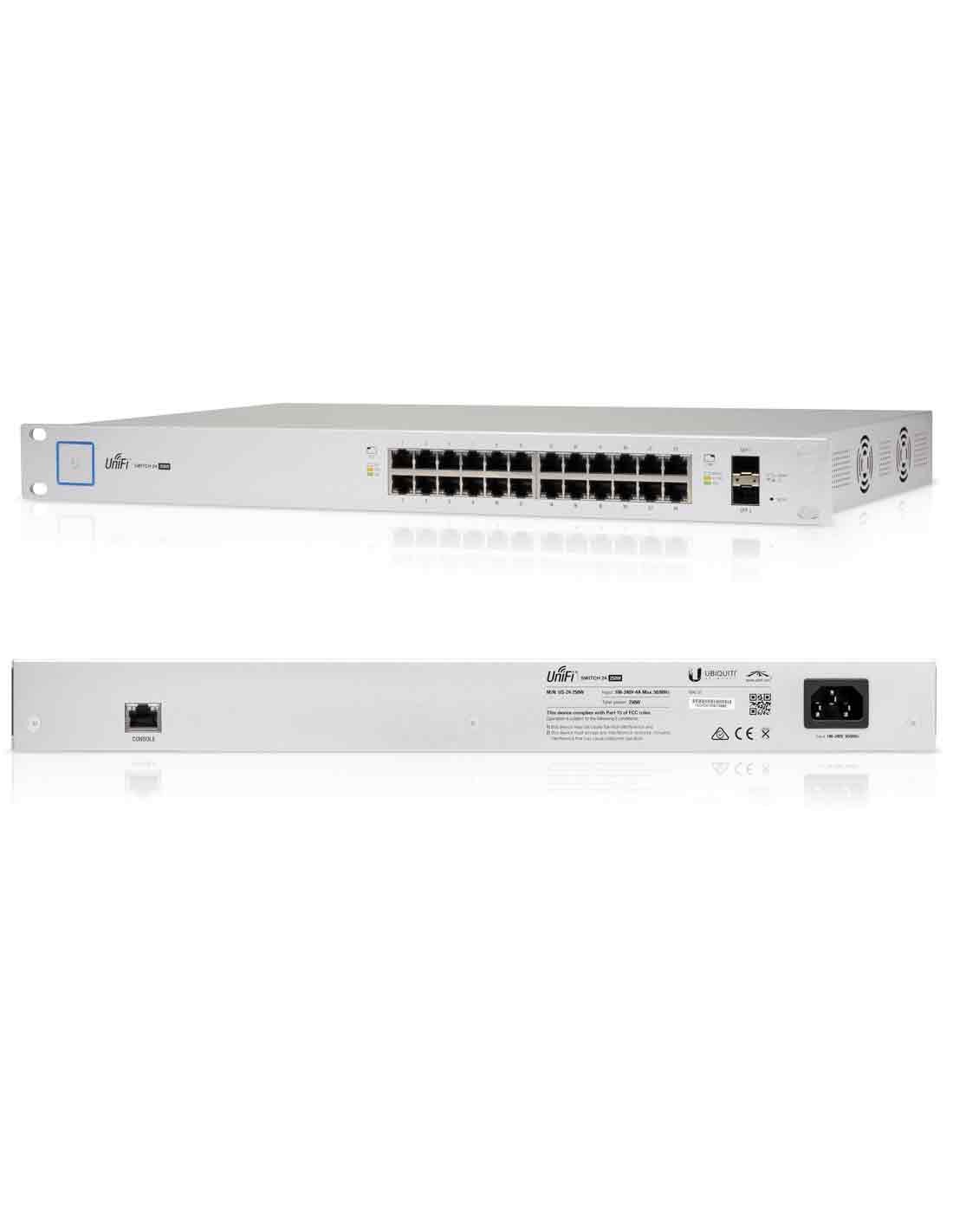Ubiquiti US-24-250W-EU UniFi Switch PoE 24 Ethernet ports in Dubai Online Store