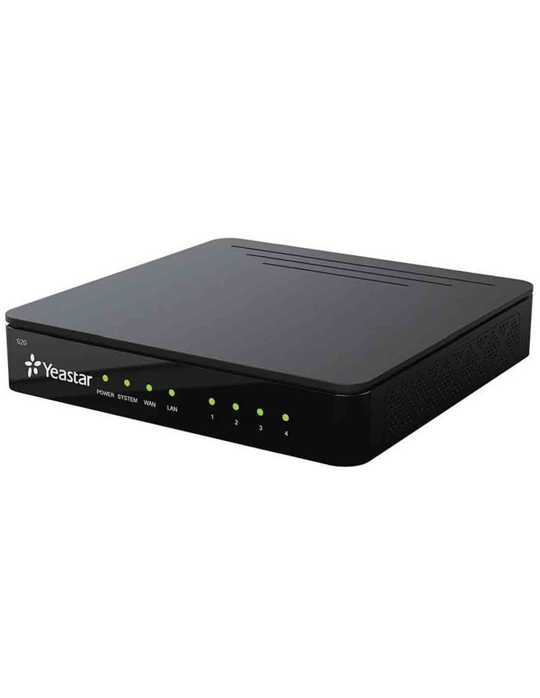 Yeastar S20 MyPBX 4-Port IP PBX (20 Users) at a Cheap Price in Dubai Online Store
