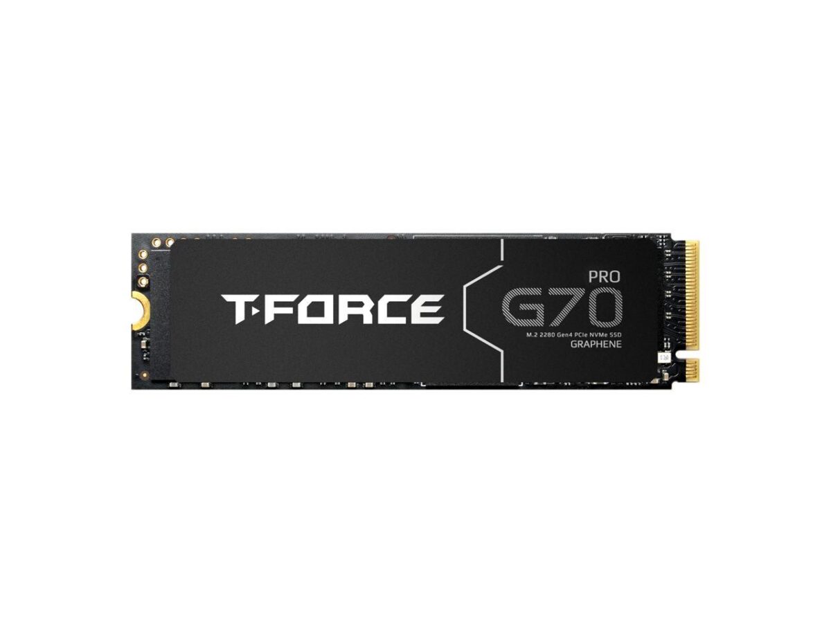 Team Group T-FORCE G70 PRO Graphene M.2 2280 4TB PCIe 4.0 x4 with NVMe 1.4 TLC Internal Solid State Drive (SSD) - Image 1