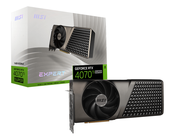 MSI VGA GeForce RTX 4070 Ti SUPER 16G EXPERT