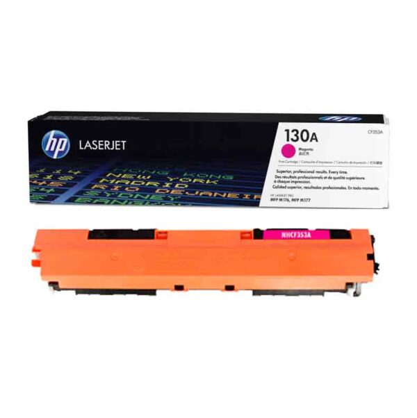 HP 130A Magenta Original LaserJet Toner Cartridge (CF353A)