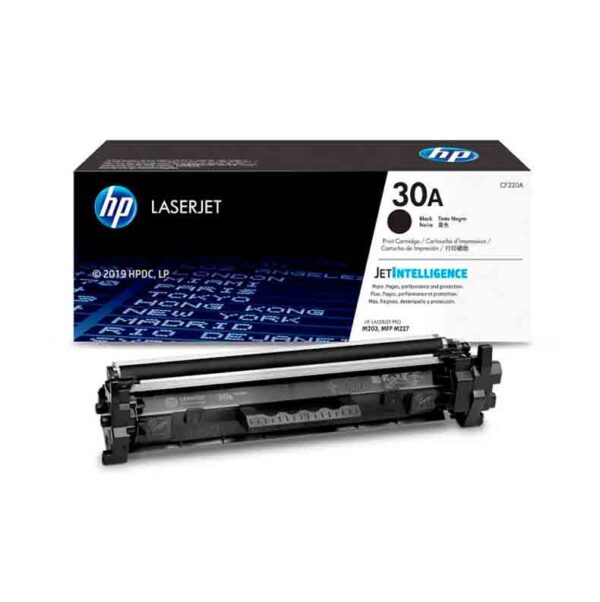 HP 30A Black Original LaserJet Toner Cartridge (CF230A)