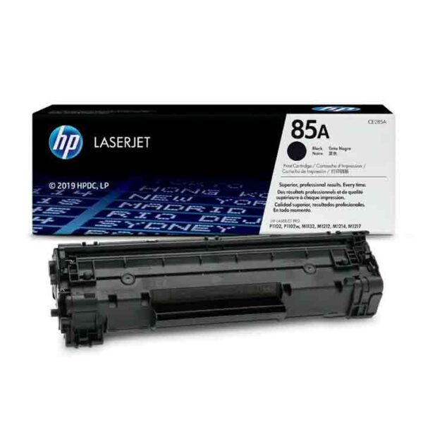 HP 85A Black Original LaserJet Toner Cartridge (CE285A)