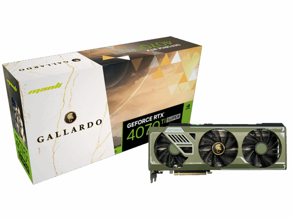 Manli GeForce RTX™ 4070 Ti Super Gallardo(M3551+N693) [Discontinued]