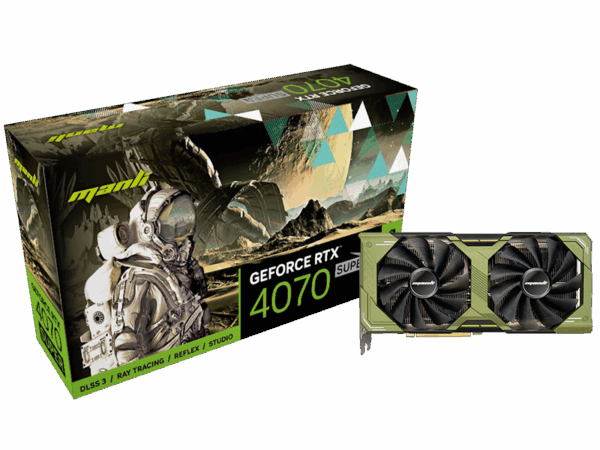Manli GeForce RTX™ 4070 Super (M2592+N693)