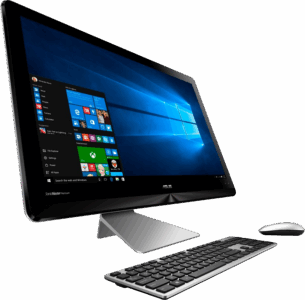 Sleek All-in-One PCs for space-saving offices from a leading desktop computers Dubai supplier
