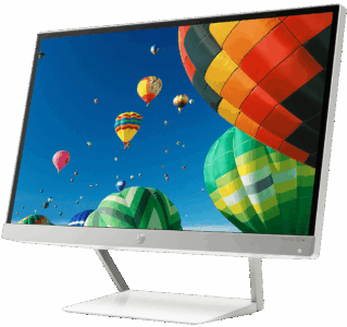 Ergonomic dual-monitor setup with business monitors Dubai for office productivity