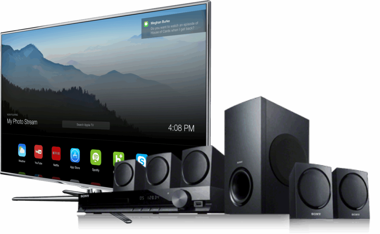 Large commercial display TV and Audio Dubai for corporate meeting room presentations