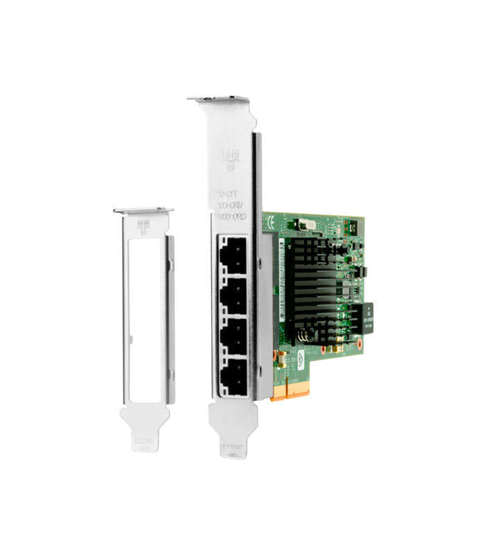 Intel Ethernet I350-T4 4-Port 1Gb NIC (W8X25AA)