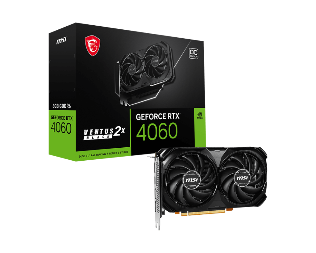 GeForce RTX™ 4060 VENTUS 2X BLACK 8G OC