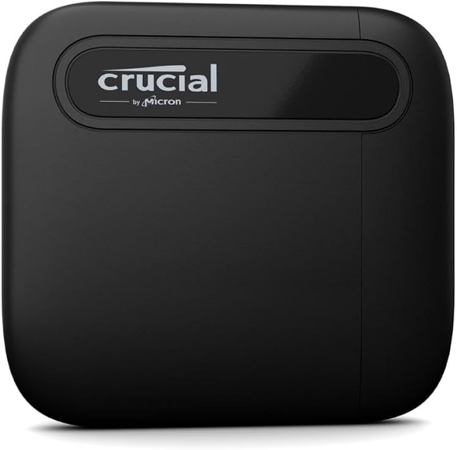 Crucial® X6 500GB USB 3.2 USB-C Portable SSD