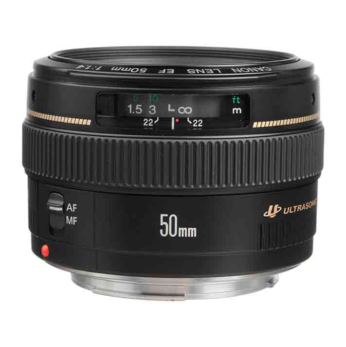 Canon EF 50mm f/1.4 USM Lens