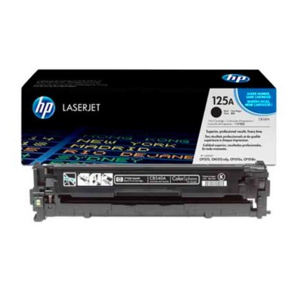 HP 125A Black LaserJet Toner Cartridge (CB540A)