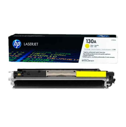 HP 130A Yellow Original LaserJet Toner Cartridge (CF352A)