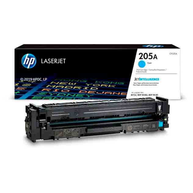 HP 205A Cyan Original Toner Cartridge (CF531A)