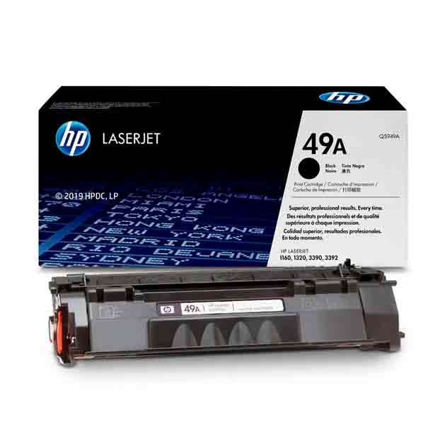HP 49A Black Toner Original LaserJet Cartridge (Q5949A)