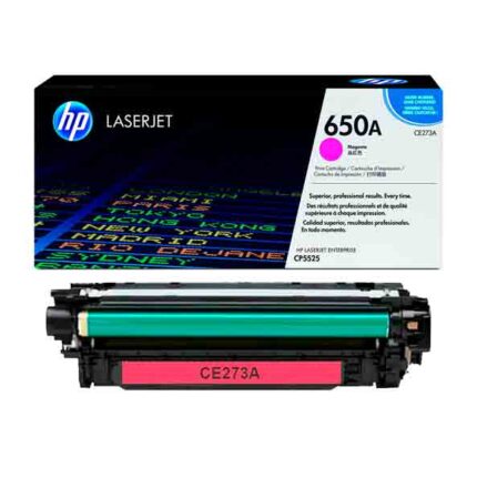 HP 650A Magenta LaserJet Toner Cartridge (CE273A)