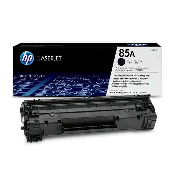 HP 85A Black Original LaserJet Toner Cartridge (CE285A)
