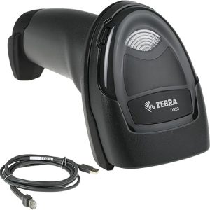 Zebra DS2208 2D scanner UAE with USB cable and stand