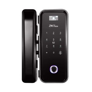 ZkTeco GL300 glass door lock UAE fingerprint biometric access control