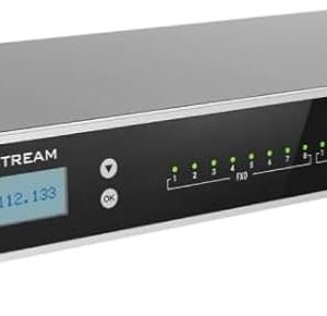 Grandstream UCM6308 – IP PBX, 8 FXO Ports, Enterprise UC