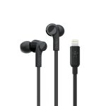 Belkin Soundform Headphones With Lightning Connector, (Black)