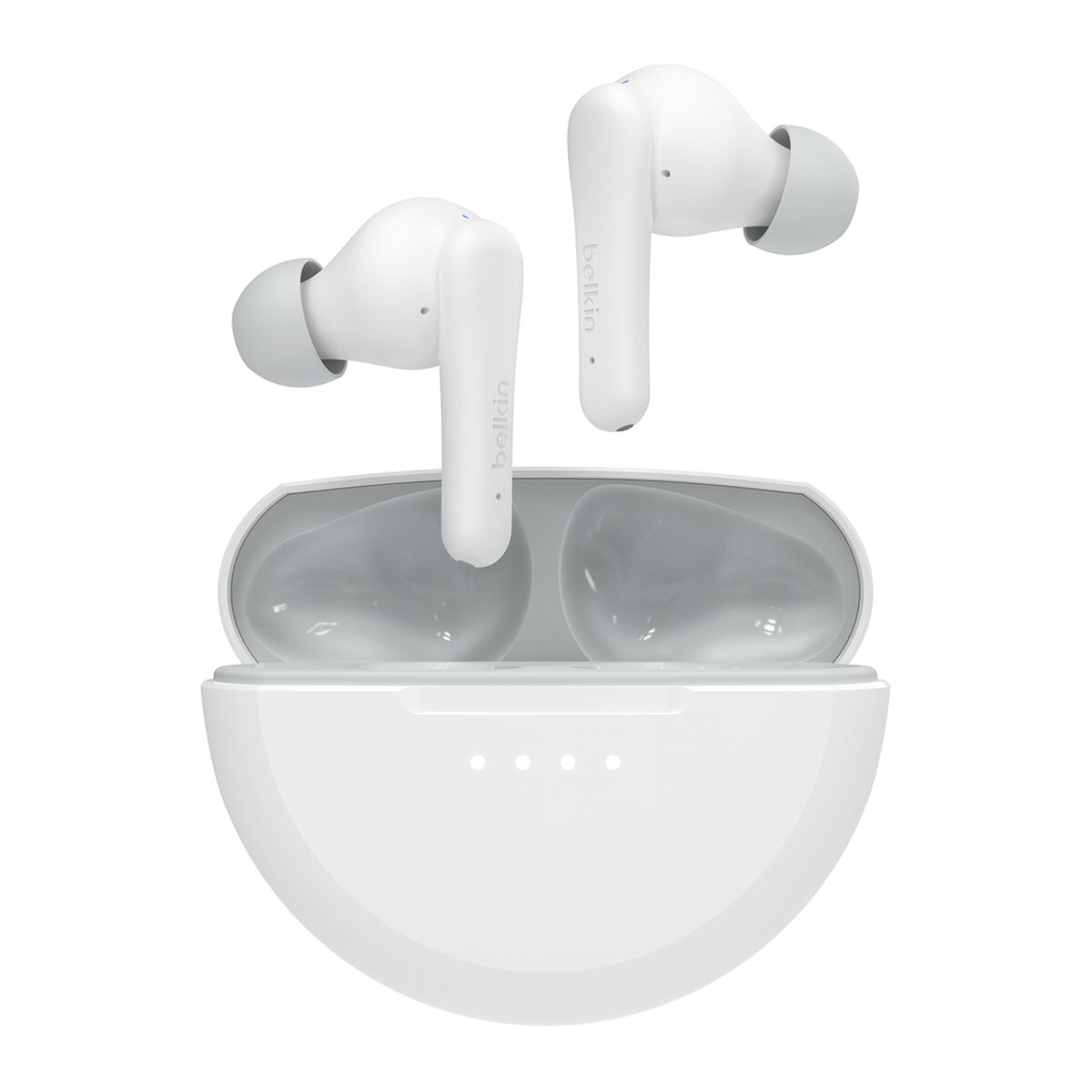 406a2c1e1ddf1e91_AUC011btWH_SoundForm_NanoGen2_HeadsOn_WEB.jpg Belkin Soundform Nano V2 True Wireless Earbuds For Kids (White)