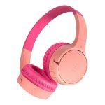 Belkin Soundform Mini Kids On-Ear Wireless Headphones (Pink)