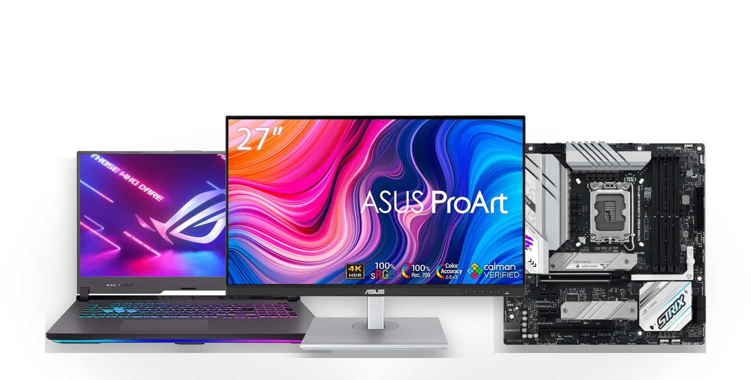 ASUS products supplied by IRIX Dubai