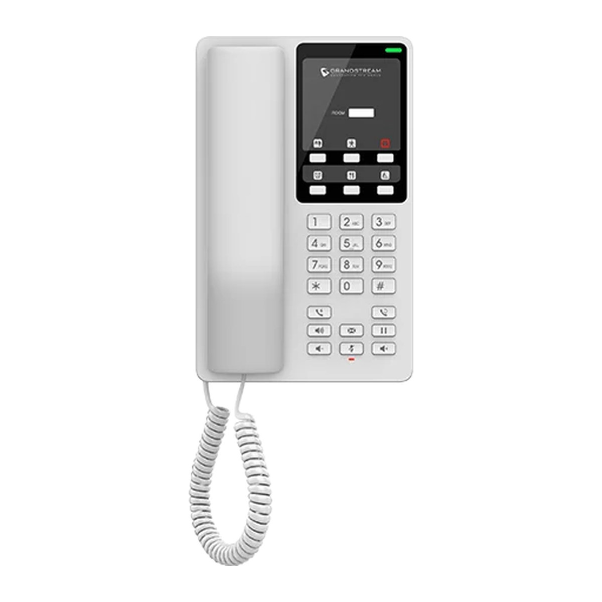 Grandstream GHP621W Wi-Fi Hotel Phone with Display Dubai | IRIX UAE Grandstream GHP621W Wi-Fi Hotel Phone with Display - IRIX Dubai