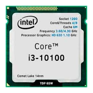 Intel Core i3-10100 4-core - IRIX Dubai