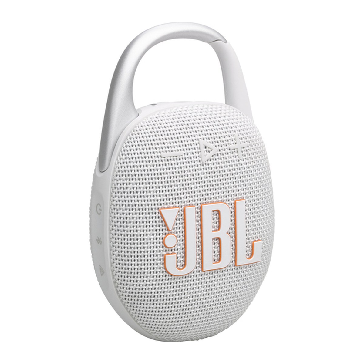 JBL Clip 5 Portable Bluetooth Speaker White | Dubai | IRIX UAE JBL Clip 5 White - IRIX Dubai